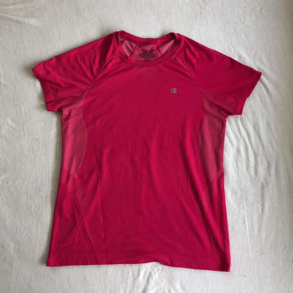 Champion workout shirt.